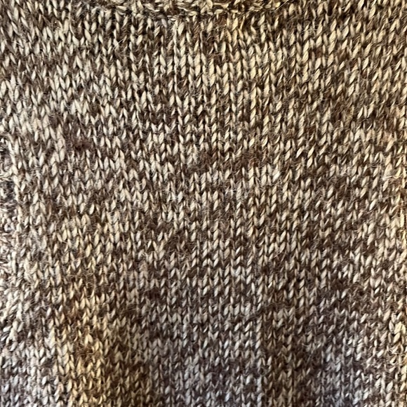 Sundance Sweater Vest Full Zip Mohair Alpaca Blend size Medium Mock Turtleneck - Picture 7 of 7